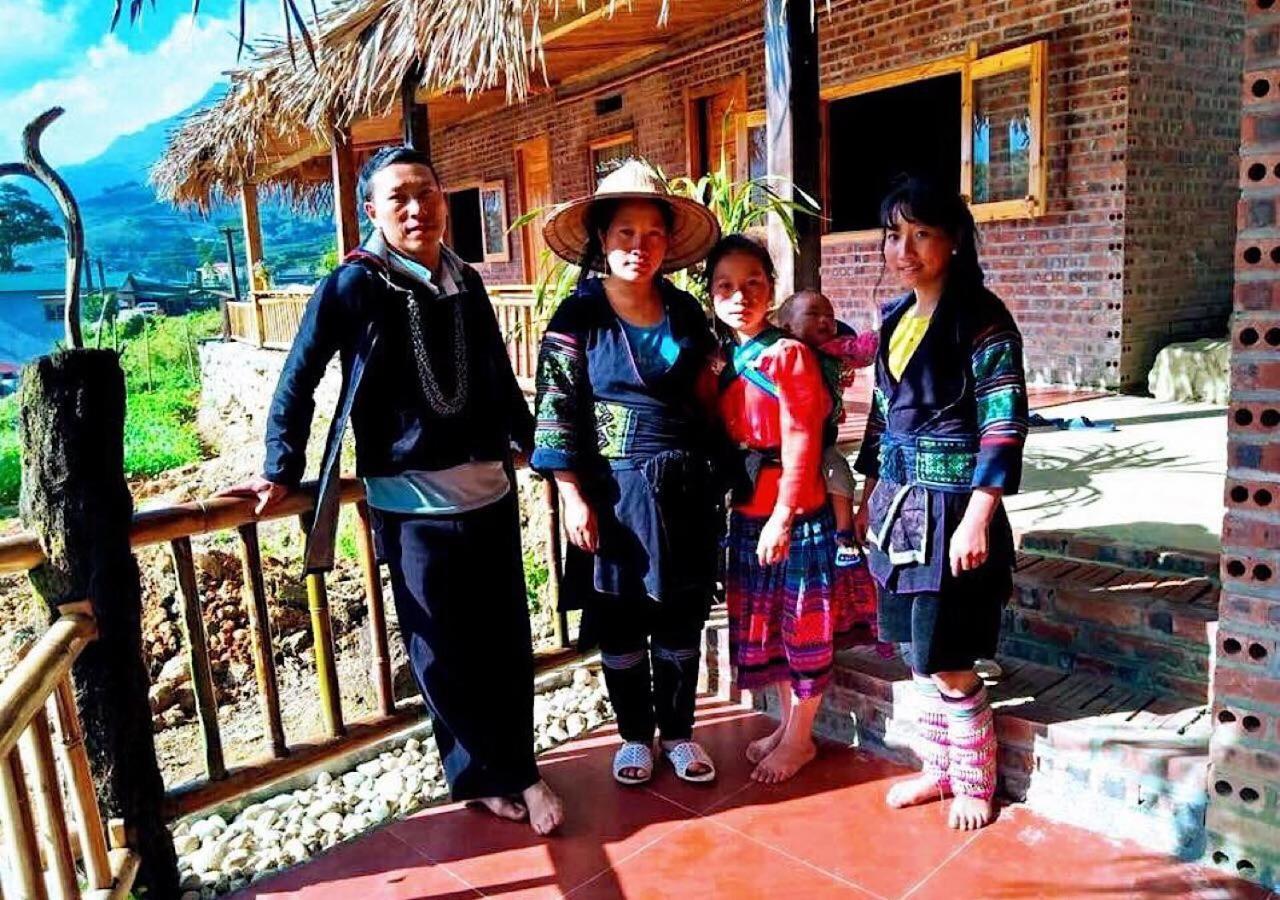 Sapa Hmong Bungalow Homestay Exterior foto