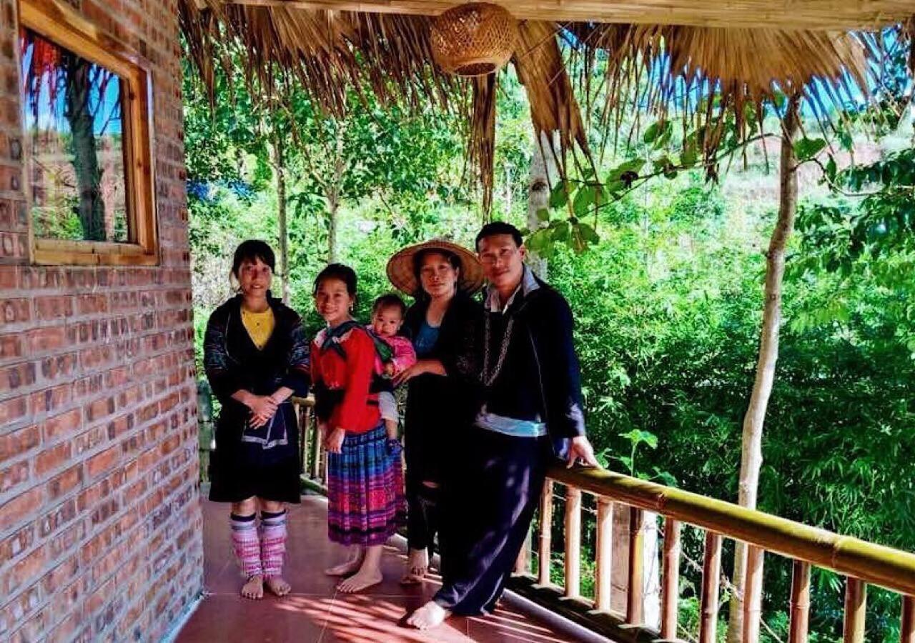 Sapa Hmong Bungalow Homestay Exterior foto